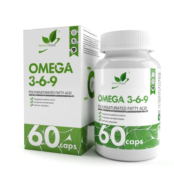 NaturalSupp Омега 3-6-9 60 капсул