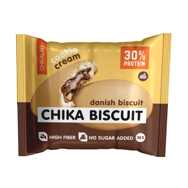 Chikalab Протеиновый бисквит Chika Biscuit 50 грамм (Датский бисквит)