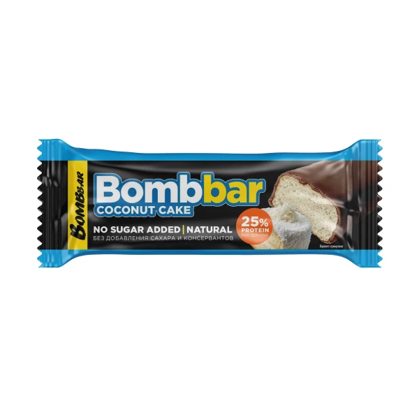 Bombbar Протеиновый батончик 40 грамм (Кокосовый торт)