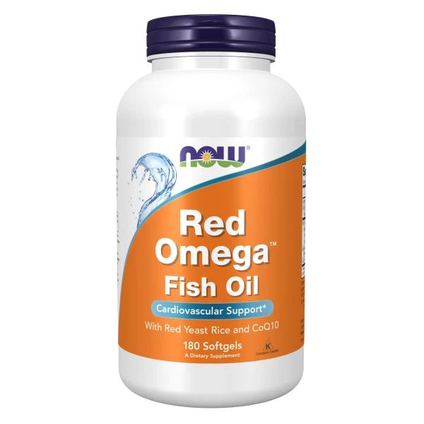 NOW Рыбий Жир Red Omega 180 софтгель-капсул