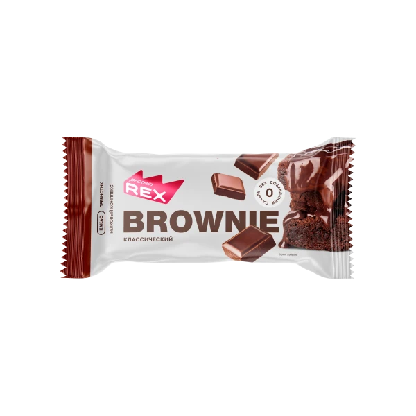Protein Rex Протеиновый брауни 50 грамм (Классическое)