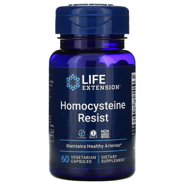Life Extension Гомоцистеин Резист 60 вег капсул