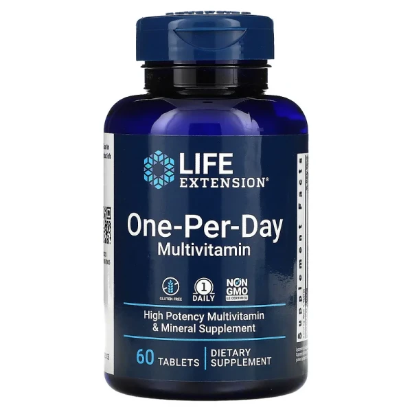 Life Extension Мультивитамины для приема один раз в день One-Per-Day 60 таблеток