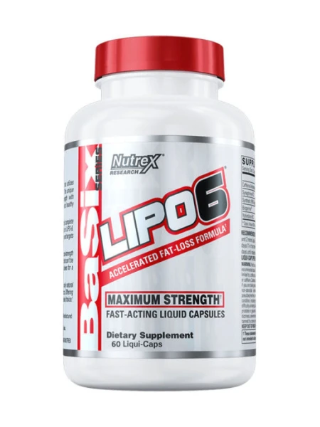 Nutrex Жиросжигатель Lipo 6 60 капсул