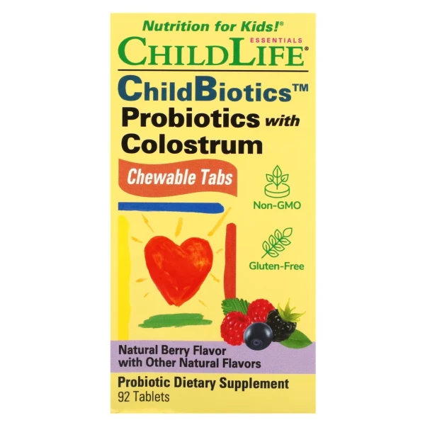 ChildLife Пробиотики с Молозивом 92 таблеток