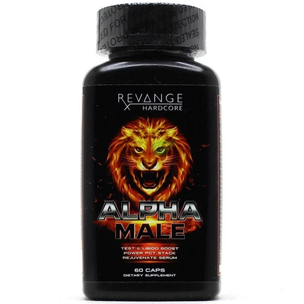 Revange Бустер Тестостерона Alpha Male 60 капсул