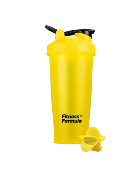 Fitness Formula Шейкер С03 600 мл (Жёлтый - крышка жёлтая - лого черный)