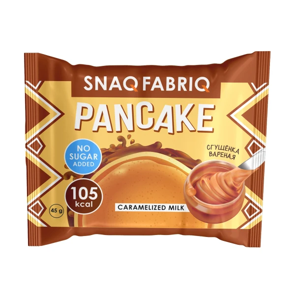 Snaq Fabriq Протеиновый панкейк 45 грамм (Сгущёнка вареная)