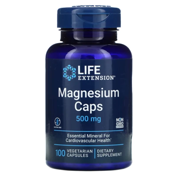 Life Extension Магний в Капсулах 500 мг 100 вег капсул