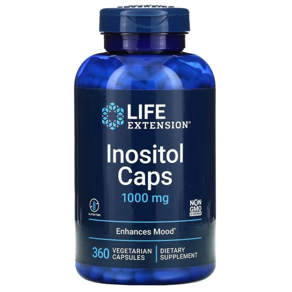 Life Extension Инозитол в Капсулах 1000 мг 360 вег капсул