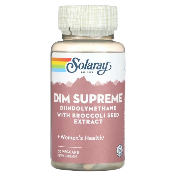 Solaray ДИМ supreme 60 вег капсул
