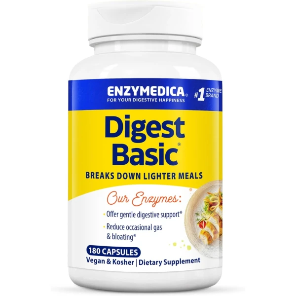 Enzymedica Ферменты для пищеварения Digest Basic 180 капсул