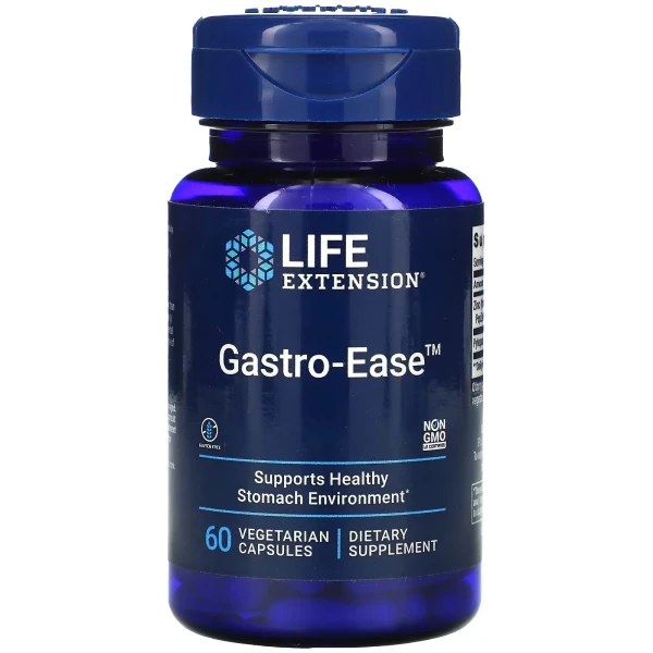 Life Extension Поддержка пищеварения Gastro - Ease 60 вег капсул