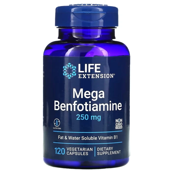 Life Extension Мега Бенфотиамин 250 мг 120 вег капсул