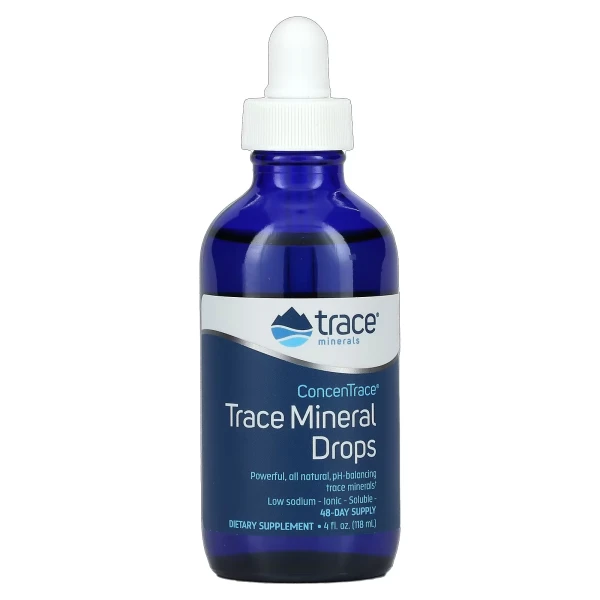 Trace Minerals Микроэлементы в каплях ConcenTrace 118 мл