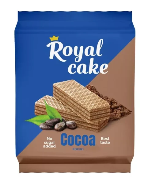 Protein Rex Вафли Royal Cake 120 грамм (Какао)