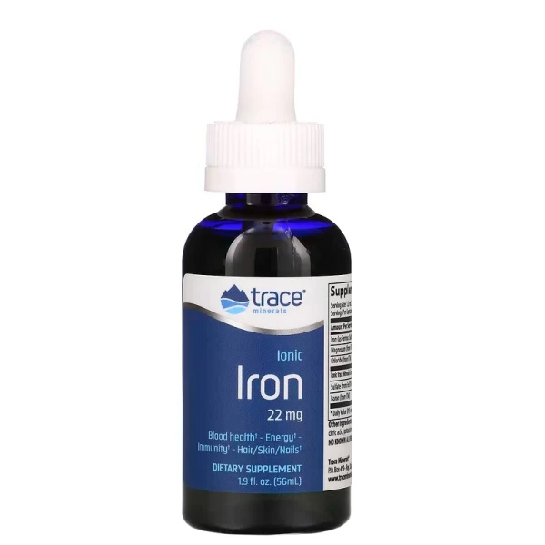 Trace Minerals Ионное Железо жидкое 22 мг 56 мл
