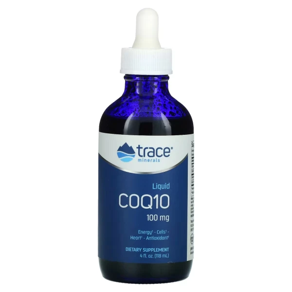 Trace Minerals Коэнзим Ку10 жидкий 100 мг 118 мл