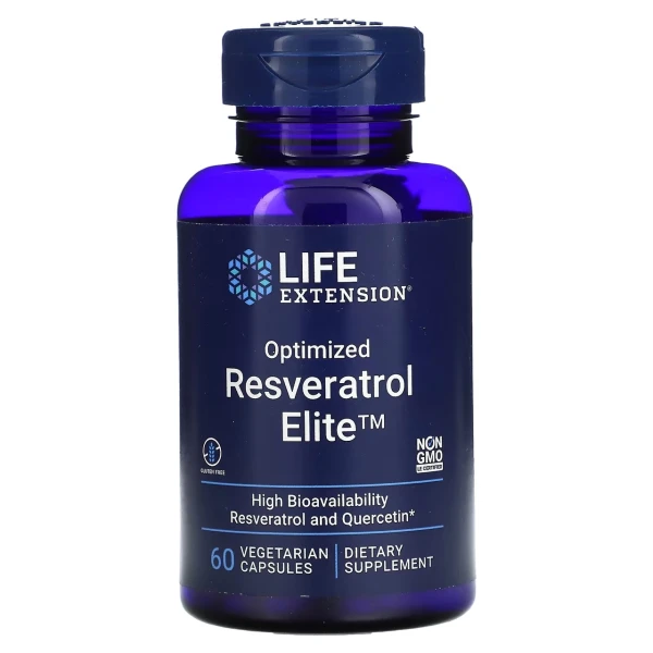 Life Extension Оптимизированный Ресвератрол 60 вег капсул