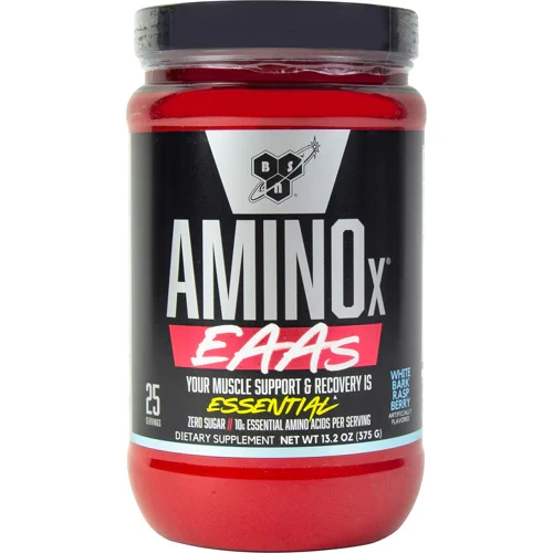 BSN Комплекс аминокислот Amino-X EAAs 375 грамм (Малина белокорая)