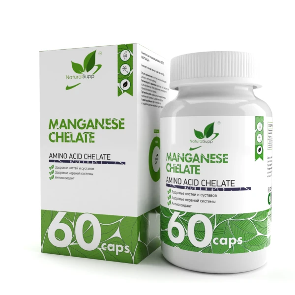 NaturalSupp Марганец Хелат 60 капсул