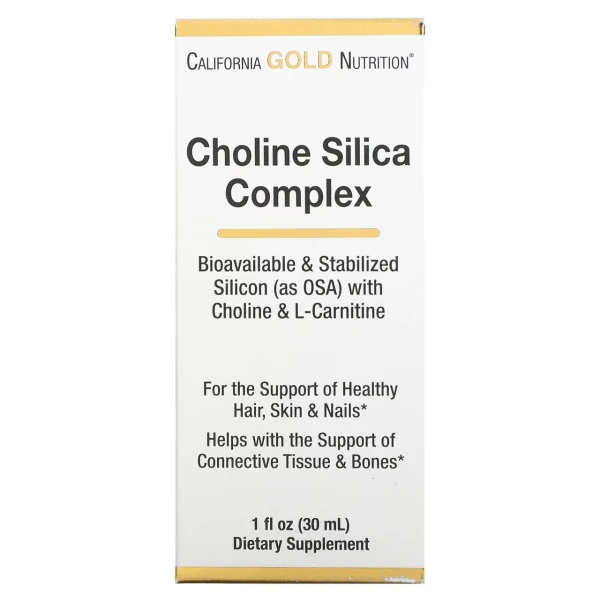 California GOLD Nutrition Холин Кремний Комплекс 30 мл