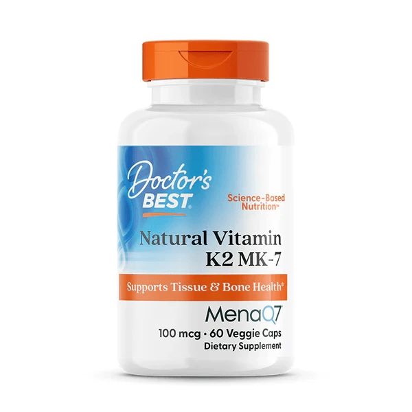 Doctor's Best Витамин К2 МК-7 с MenaQ7 100 мкг 60 вег капсул