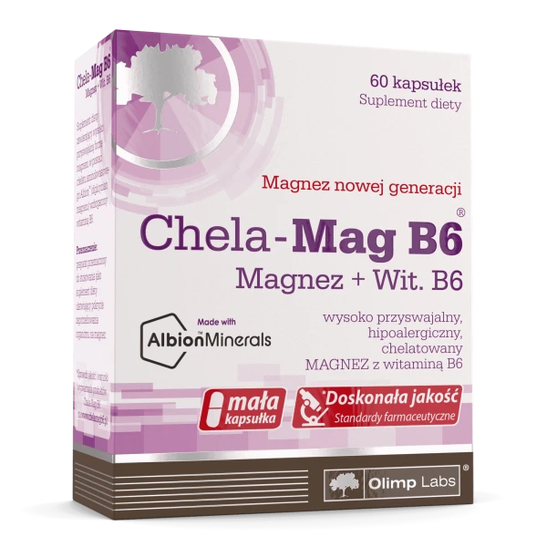 Olimp Магний + Витамин Б6 Chela-Mag B6 60 капсул