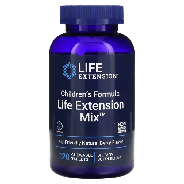 Life Extension Витамины и минералы для Детей Children's Formula Life Extenstion Mix 120 жевательных таблеток