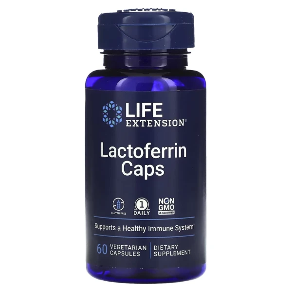 Life Extension Лактоферрин в капсулах 60 вег капсул