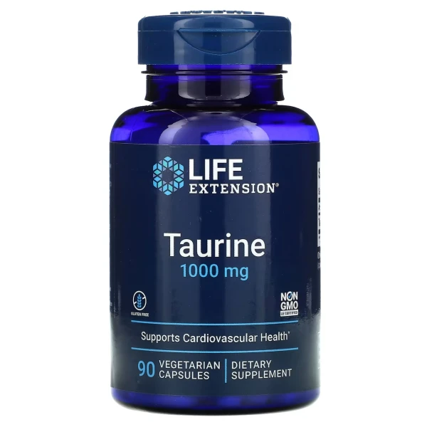 Life Extension Таурин 1000 мг 90 вег капсул