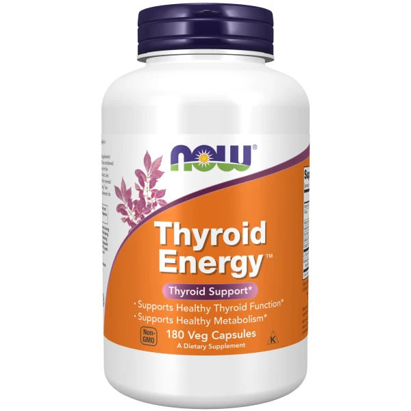 NOW поддержка щитовидной железы Thyroid energy 180 вег капсул