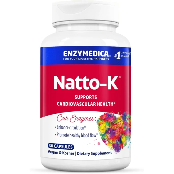 Enzymedica Наттокиназа Natto-K 30 капсул
