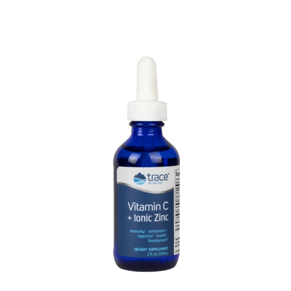 Trace Minerals жидкий Витамин С+Ионный Цинк 60 мл