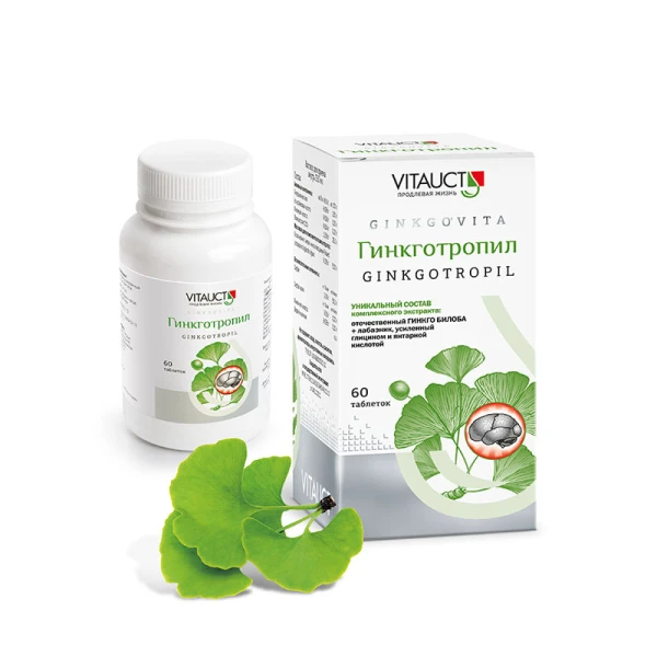Vitauct Гинкготропил 60 таблеток