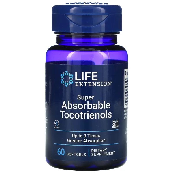 Life Extension Токотриенолы высокой Абсорбции 60 софтгель-капсул