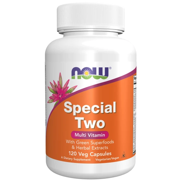NOW Мультивитамины Special Two 120 вег капсул