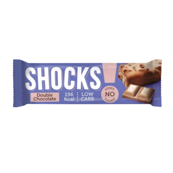 FitnesShock Протеиновый батончик низкоуглеводный SHOCKS 35 грамм (Шоколадный)