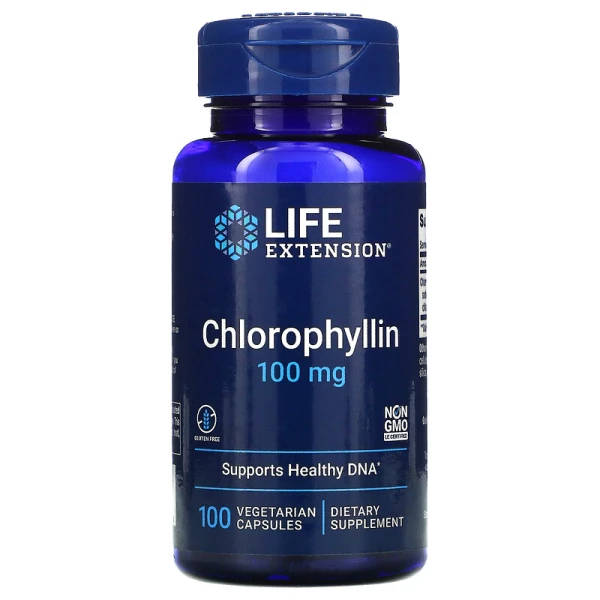 Life Extension Хлорофиллин 100 мг 100 вег капсул