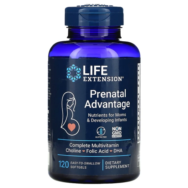 Life Extension Витамины для Беременных 120 софтгель-капсул