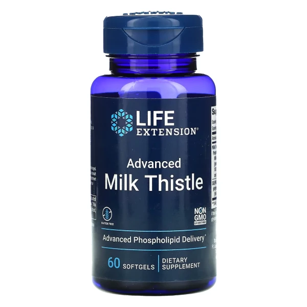 Life Extension Экстракт Расторопши улучшенная формула 60 софтгель-капсул