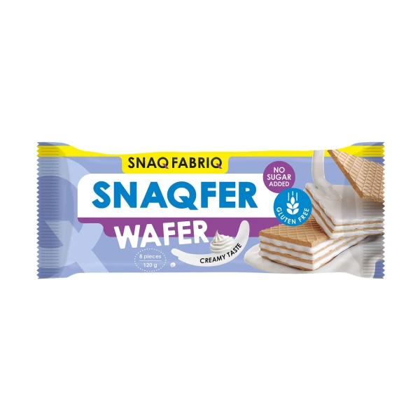 Snaq Fabriq Вафля Snaqfer Wafer 120 грамм (Сливочный вкус)