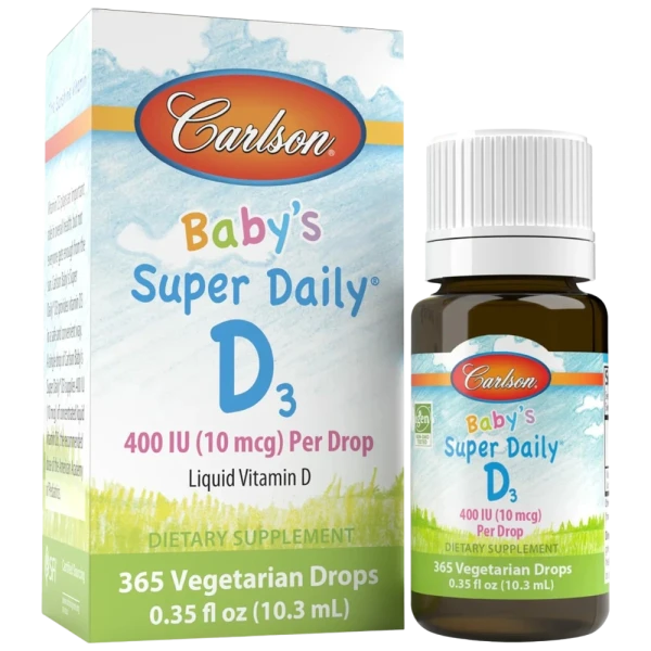 Carlson Д3 Super Daily 400 МЕ 10.3 мл