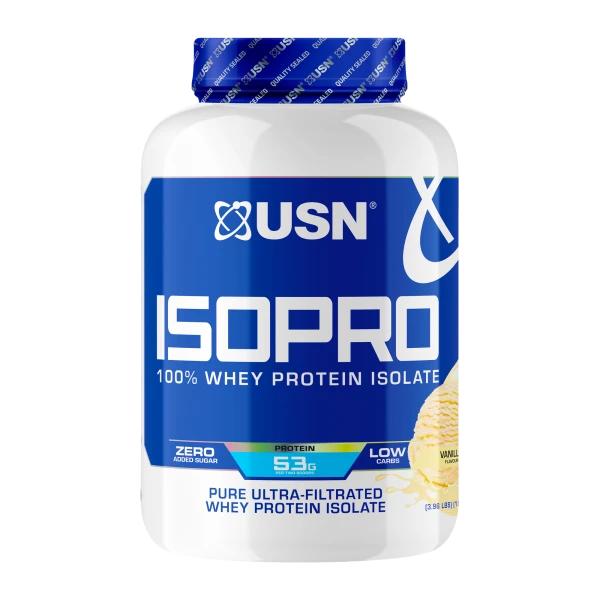 USN Сывороточный Протеин Изолят IsoPro 100% 1800 грамм (Ваниль)