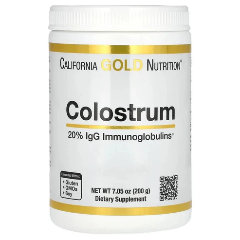 California Gold Nutrition Молозиво в порошке 200 грамм