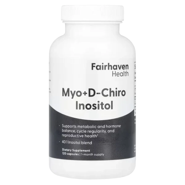 Fairhaven Health Мио+Д-Хиро Инозитол 120 капсул