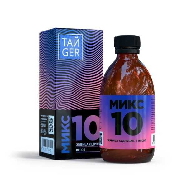 ТАЙGER Микс 10 250 мл